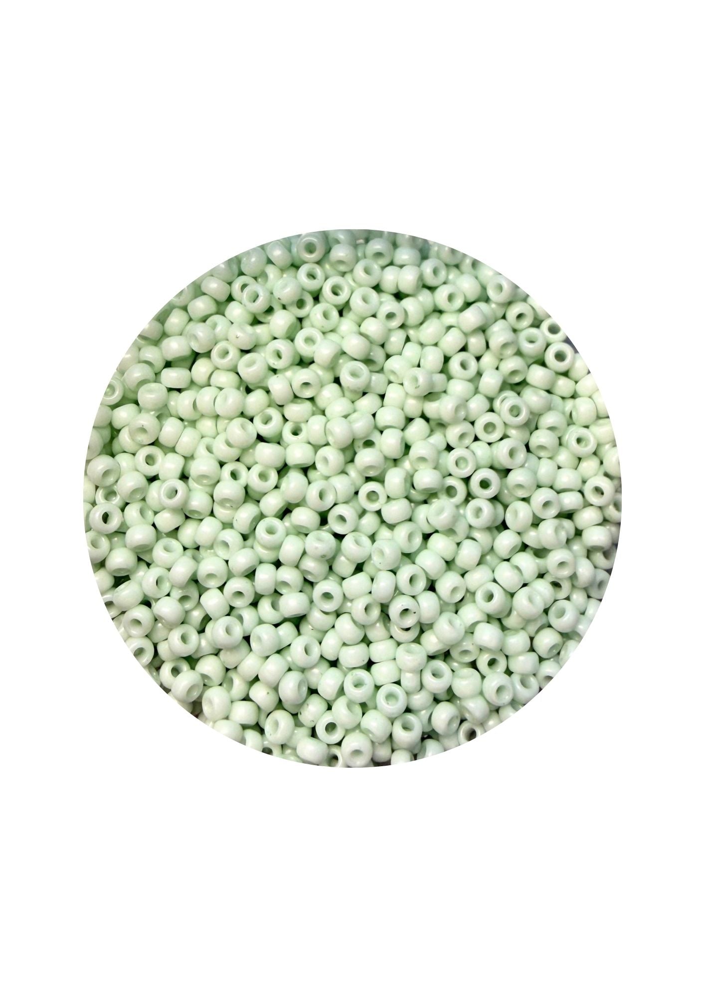 Miyuki rocailles 11/0 - opaque light mint 3318-1