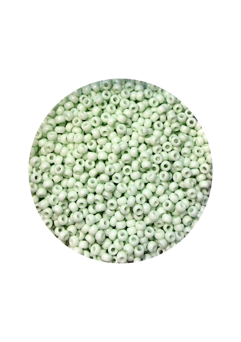 Miyuki rocailles 11/0 - opaque light mint 3318-1