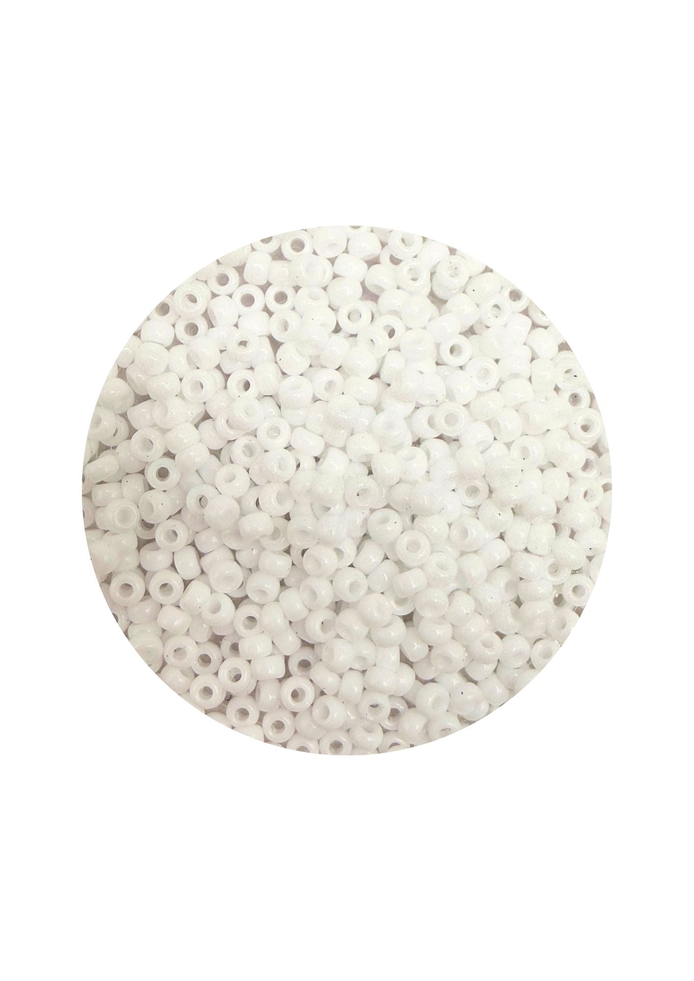 Miyuki rocailles 11/0 - opaque white 402