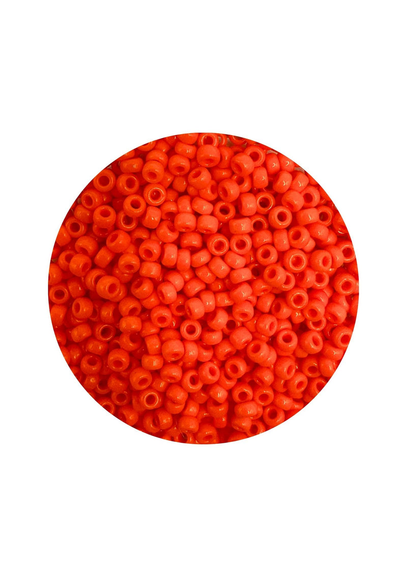 Miyuki rocailles 11/0 - opaque orange 406