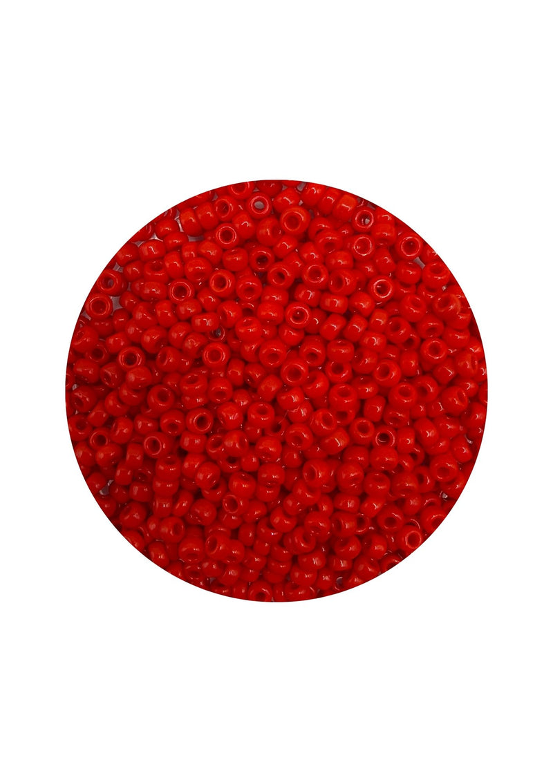Miyuki rocailles 11/0 - opaque red 408