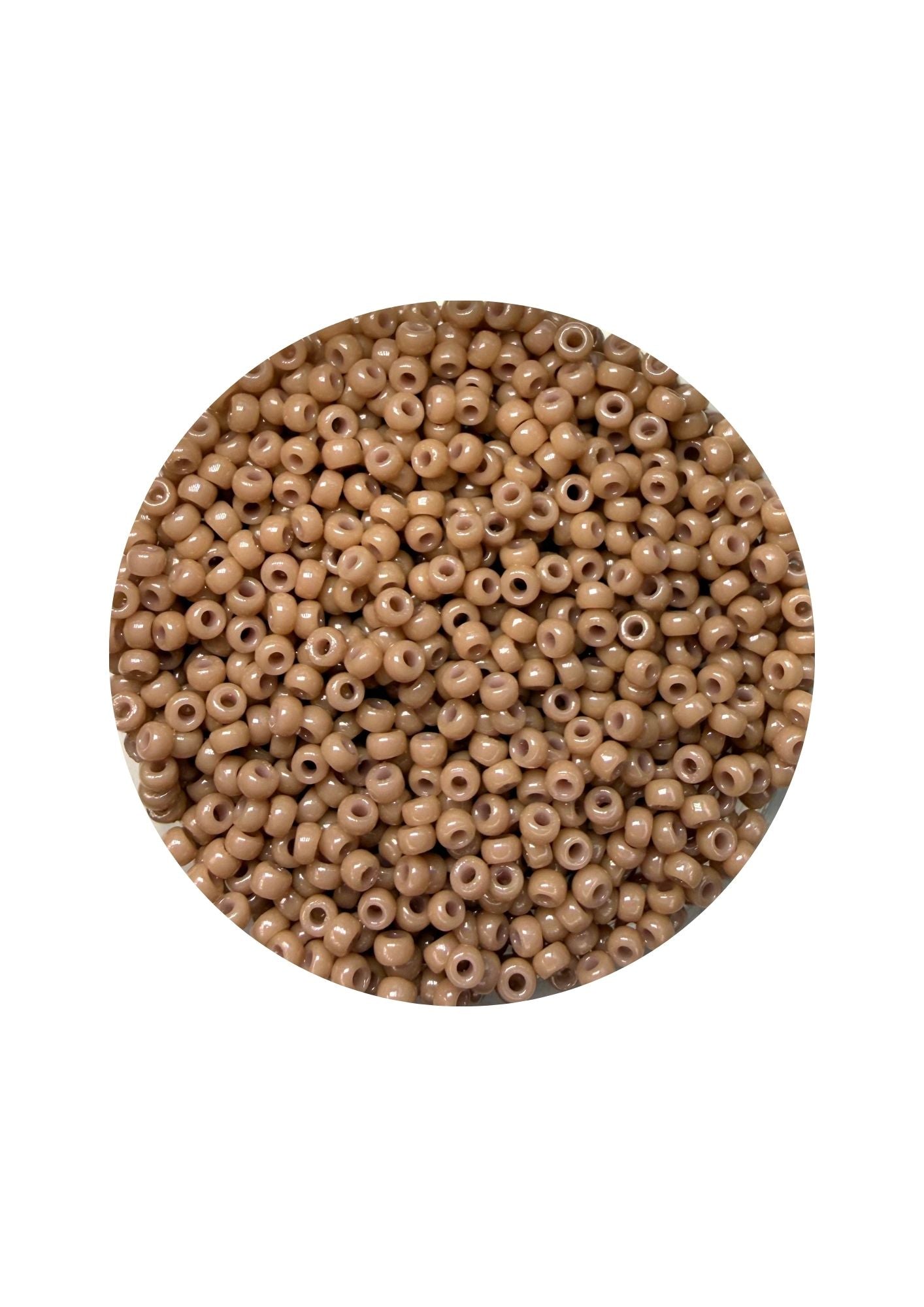Miyuki rocailles 11/0 - duracoat opaque beige 4455