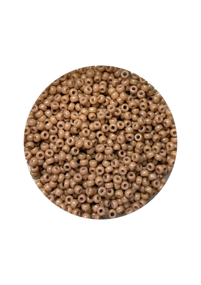 Miyuki rocailles 11/0 - duracoat opaque beige 4455