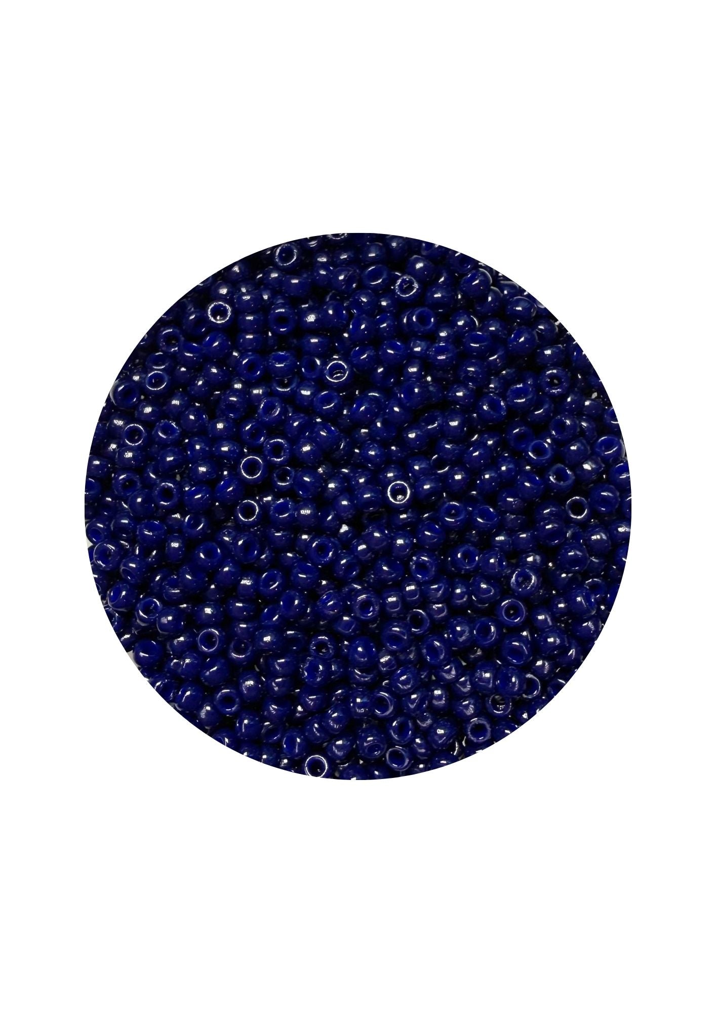 Miyuki rocailles 11/0 - duracoat opaque dyed dark navy blue 4494